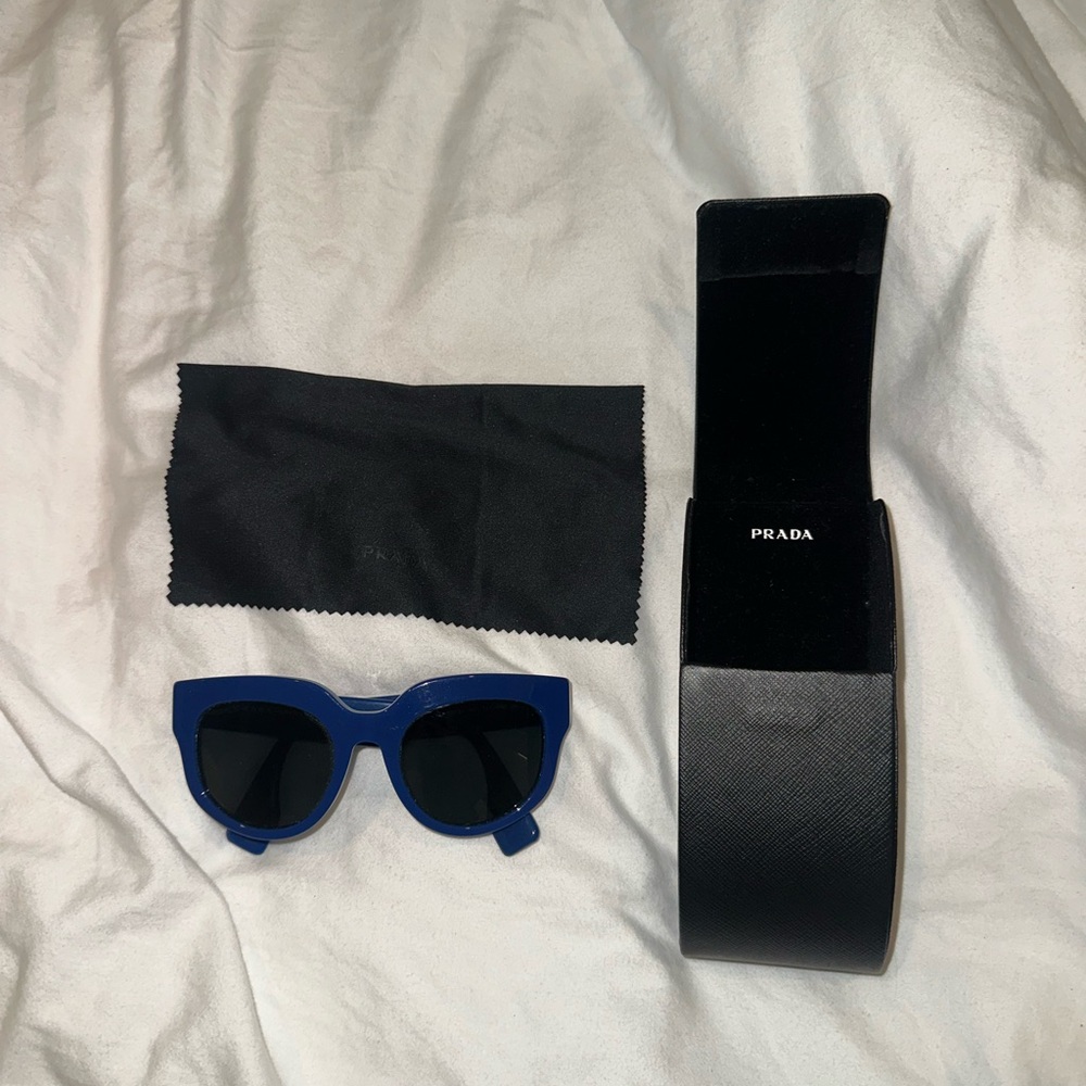 Vintage Prada Blue Sunglasses